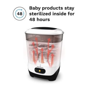 One Step? Baby Bottle Sterilizer – 4 in 1 largest capacity Electric Steam Sterilizer