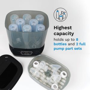 One Step? Baby Bottle Sterilizer and Dryer Advanced – Electric steam sterilizer with HEPA Filter