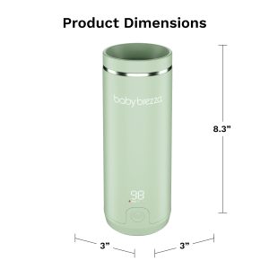 Superfast Portable Bottle Warmer – Rechargeable Travel Warmer for Formula and Breastmilk