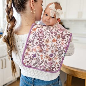 Premium Burp Cloths – Flora